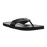 London Fog Benny Flip Flops Mens Black Casual Sandals CL30470M-B