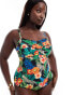 Yours swimsuit in tropical print