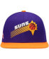 Men's Purple and Orange Phoenix Suns Hardwood Classics Snapback Hat