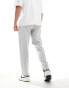 ONLY & SONS straight fit sweat jogger in light grey melange