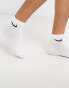 Nike Training Everyday Lightweight 3 pack ankle socks in white