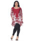 Plus Yanette Tunic Top