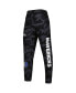 Брюки мужские New Era Black, Camo Dallas Mavericks Tonal Joggers