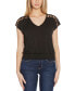 Women's Shoulder Detail Dolman Knit Top