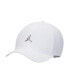 Men's White Rise Adjustable Hat