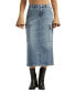 Women's Cargo High Rise Jean Skirt