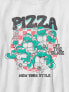 Kids Teenage Mutant Ninja Turtles Pizza By the Slice Graphic Tee