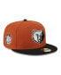 Men's Rust/Black Memphis Grizzlies Two-Tone 59Fifty Fitted Hat