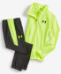 Toddler and Little Boys 2-Pc. Quarter-Zip Tech Pullover & Tapered Joggers Set