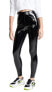 commando 298096 Women's Faux Patent Leather Perfect Control Leggings, Black, S