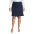 Plus Size School Uniform Blend Chino Skort Top of Knee