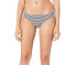 Tory Burch 162012 Womens Swimwear Hipster Bottom Navy Classic Stripe Size Large