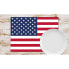 Tischset Amerikanische Flagge (12er-Set)