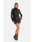 Women's Leather Jacket, Nappa Black