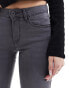 ONLY Royal regular waist skinny jeans in grey denim