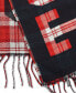 Men's Plaid Logo Scarf