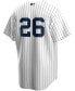 Men's DJ LeMahieu White New York Yankees Home Replica Player Name Jersey