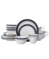 blake 16 pc dinnerware set, service for 4