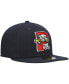 Men's Navy Portland Sea Dogs Authentic Collection Team Home 59FIFTY Fitted Hat