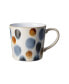 Brown Spot Painted Large Mug