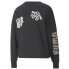 Puma Mr Doodle Crew Neck Sweatshirt Womens Black 598687-01