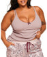 Plus Size Kaiden Cami & Joggers Set