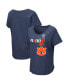 Women's Heathered Navy Auburn Tigers PoWered By Title IX T-shirt