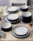 Colortex Stone Stax Salad Plates, Set of 4