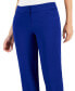 Petite Mid Rise L-Pocket Straight-Leg Pants