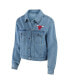 Women's Chicago Bulls Full-Snap Denim Jacket