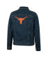 Men's x Wrangler Navy Texas Longhorns Retro Button-Up Denim Jacket