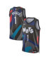 Men's and Women's Mikal Bridges Black Brooklyn Nets 2023/24 Swingman Jersey - City Edition