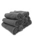 Bleach-Safe Cotton Salon Towels (12 Pack), Jr. Size 16x27 in., Solid Color, Absorbent Hair Drying Towel, Perfect for Salon and Spa