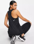 Nike Running dry fit race tank top in black