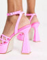 Jeffrey Campbell – Modest – Sandaletten in Pink mit Plateausohle