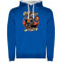 KRUSKIS Ride Loud Two Colour hoodie