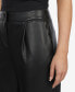 Women's Faux Leather Pull On Pants