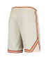 Men's Cream Texas Longhorns Retro Replica Performance Basketball Shorts