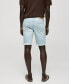 Men's Denim Bermuda Shorts