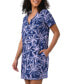 Women's Printed Short-Sleeve Sleepshirt