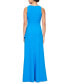 Women's Ruched Ruffled Gown