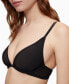 Женский бюстгальтер Calvin Klein womens Sheer Marquisette Unlined Plunge Bra QF6727