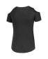 Big Girls 5th & Ocean by Black LAFC Cold Shoulder T-shirt