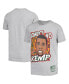 Big Boys Shawn Kemp Gray Seattle SuperSonics Hardwood Classics King of the Court Player T-shirt