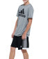 Big Boys Short Sleeve Aeroready Melange Performance T-shirt