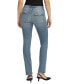 Women's Suki Mid Rise Curvy Fit Straight Leg Jeans