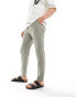 New Look linen blend trouser in khaki