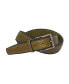 Men's Split Leather Non-Reversible Dress Casual Belt