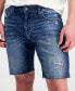 Logan Distressed 9" Denim Shorts