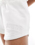 Six Stories Bride embroidered shorts co-ord in white